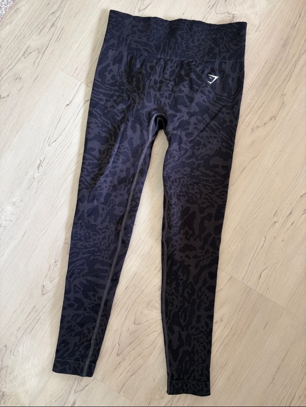 Gymshark Black Adapt Animal Seamless Leggings